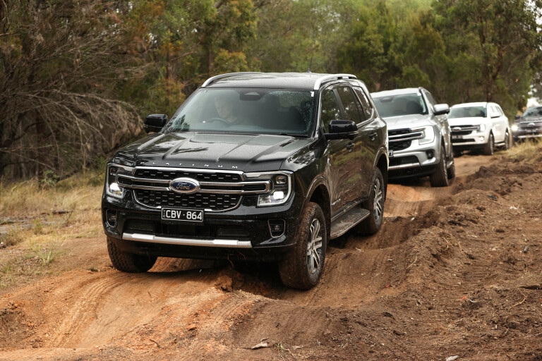 4 X 4 Australia Reviews 2022 2023 Ford Everest Launch 2023 Ford Everest Off Road 23